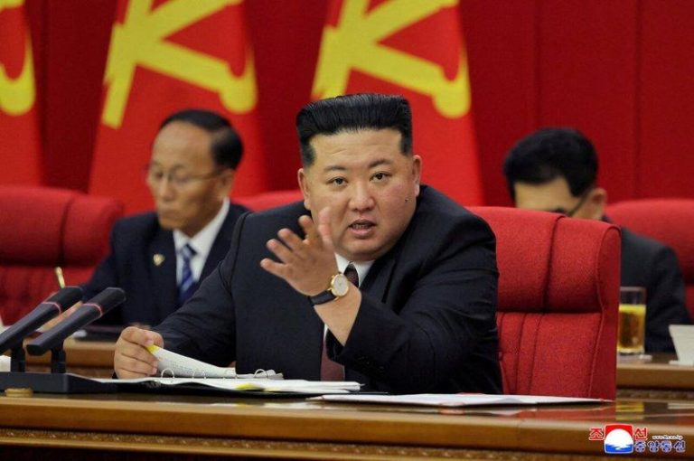 北韩高端军官涉贪遭逐出执政党 金正恩罕见公开痛斥 北韩领导人金正恩。(路透)