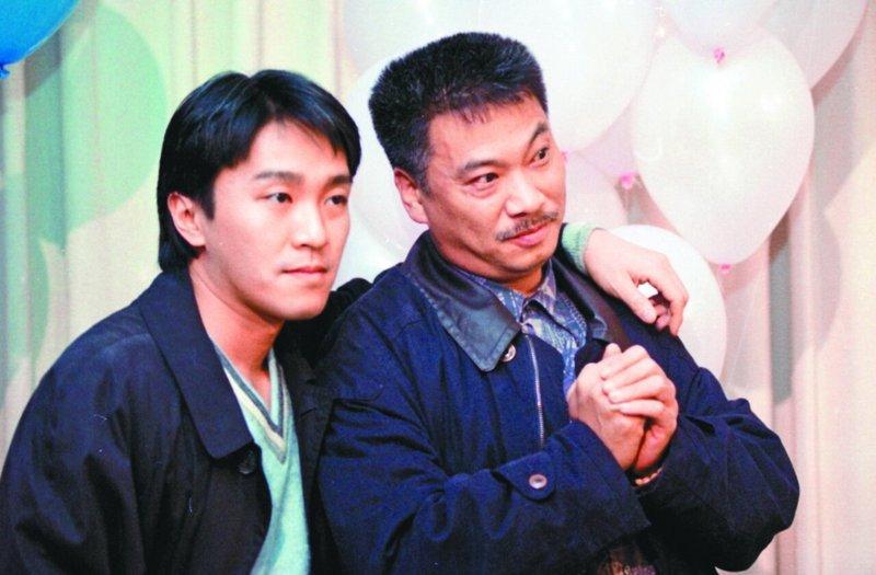 周星驰(左)与吴孟达过去曾是黄金搭档。(联合报系数据照)