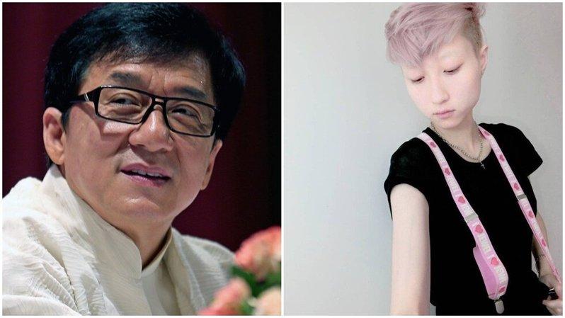 成龙(左图)、吴卓林(右图)。(欧新社数据照片、取材自Instagram)