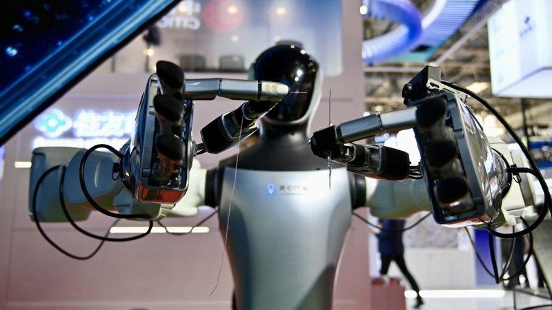 图为2026年6月23日,在北京举行的第四届中国国际供应链博览会(CISCE)先...