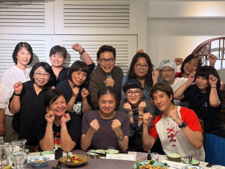 谁的同学会超大牌 王力宏、范晓萱现身 苏永康从香港飞来 众人畅聊一整晚。图/余玉卿提供