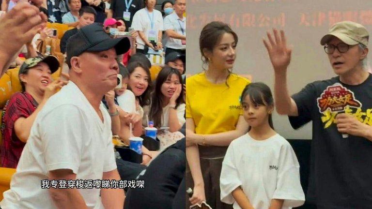 30年后同框周星驰「赌侠」大军:穿越来看你 勾回忆杀 周星驰(右)在「功夫女足」路演活动上,喜见在「赌侠」、「上海滩赌圣」等经典电影中...