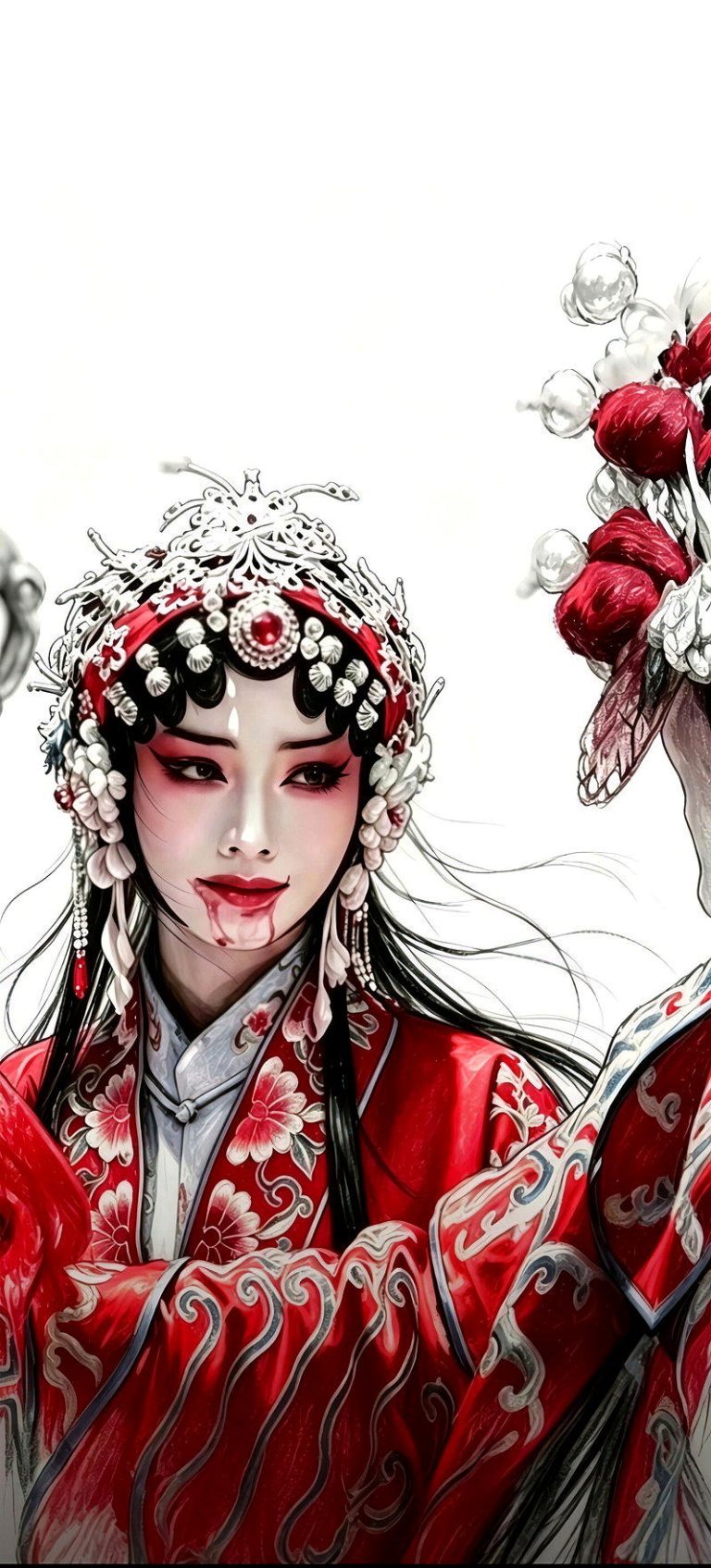 观众看腻AI片 真人短剧靠灵魂赢流量 短剧「ENEMY」演员为接近中毒逼真状态,强忍辛辣猛饮姜汁。(取材自微博)