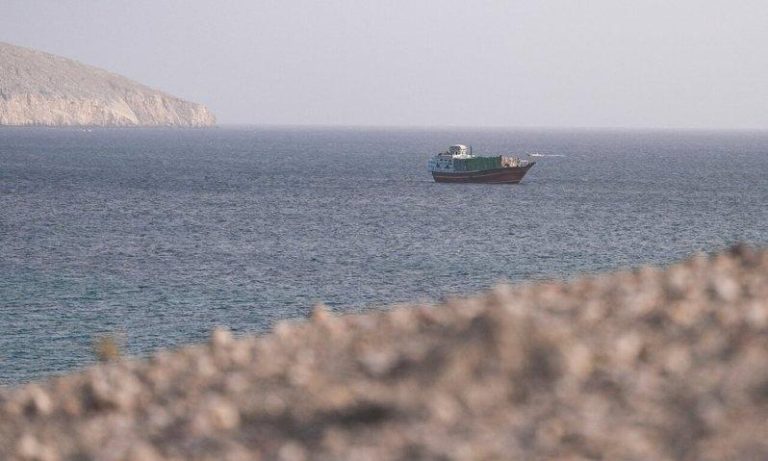 荷莫兹海峡。（路透）