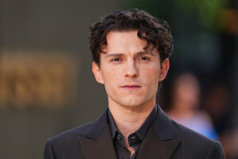 《蜘蛛人》男主角汤姆霍兰德（Tom Holland）。（美联社）