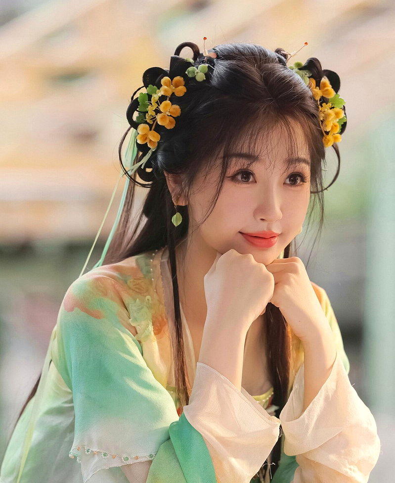 虞书欣在「永夜星河」中的饰演「凌妙妙」。(取材自微博)