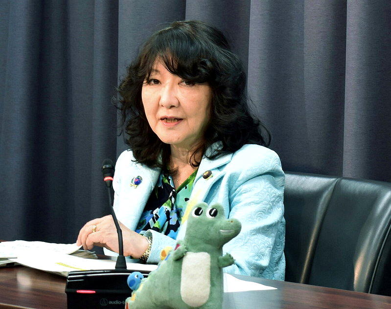 传日本财务大臣片山皋月最快3日证实,已与美方联合阻贬日圆。(欧新社)