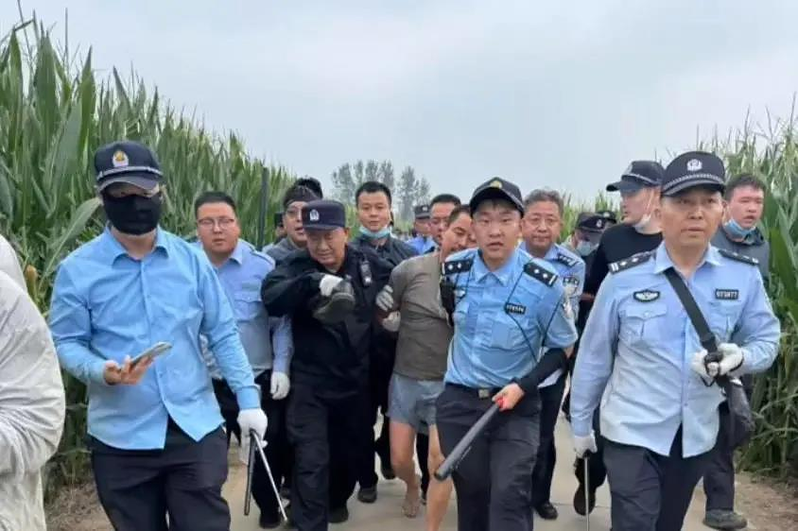 河南命案嫌疑人夏某钢被抓获。(取材自红星新闻)