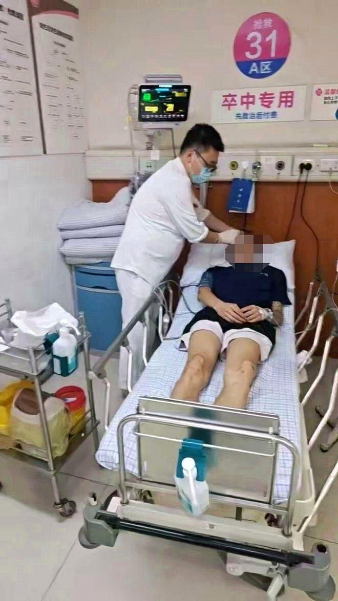 小洋入院治疗。（取材自潇湘晨报）