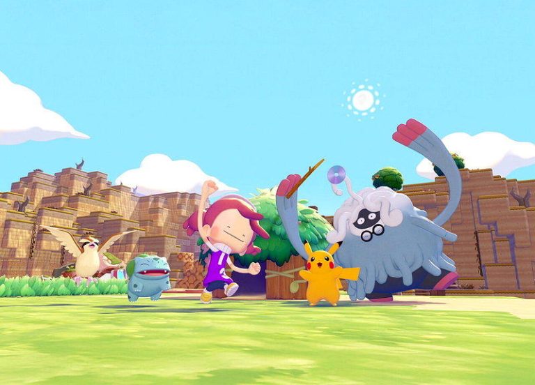 爆款游戏宝可梦Pokopia狂卖500万套 任天堂股价盘中嗨涨逾7% 任天堂公布Pokémon Pokopia游戏热卖500万套。(美联社)