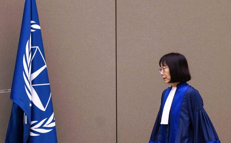 美国宣布制裁国际刑事法院院长赤根智子 赤根智子档案照。(美联社)