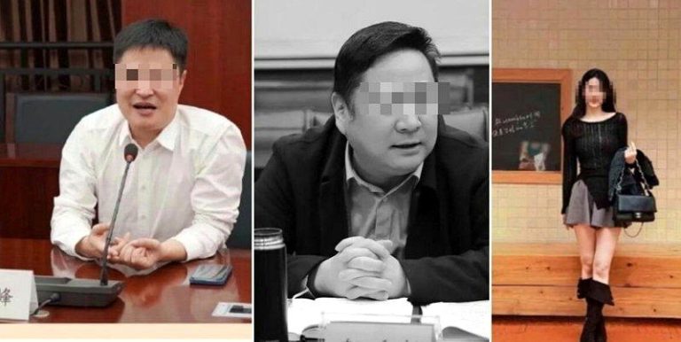 杭州政商「得标庆功宴」爆灌醉性侵 女职员遭虐致脾脏破裂 杭州一名副区长和国企高管(左方2人)在酒局上性侵、严重伤害一名女员工(右),涉事...