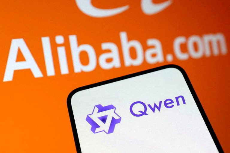 路透重新调整阿里巴巴的开源模型通义千问（Qwen），来打造自家AI模型。（路透）