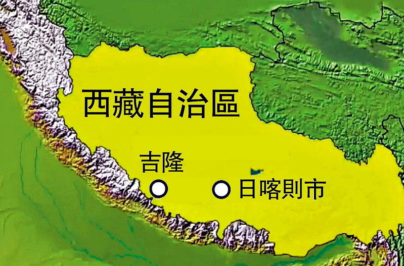 吉隆口岸位于西藏自治区日喀则市的吉隆县吉隆镇热索村。