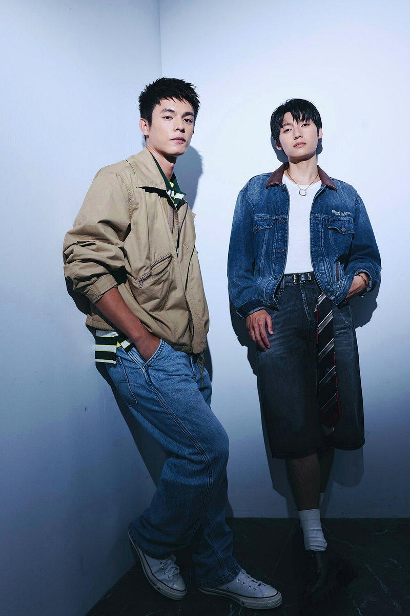 邱以太(左)、刘育仁主演「整个世界，只有你连上了我」。记者王聪贤／摄影