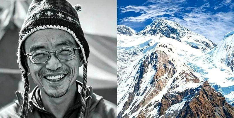 遇难中国登山者王钟已找到,遗体被雪崩冲到千米之下。(取材自扬子晚报)