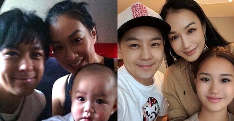 钟丽缇合体林志颖「复刻16年前同框照」网:只有女儿长大了 钟丽缇复刻16年前合照同框林志颖唯独女儿悄然长大。(取材自凤凰网娱乐)