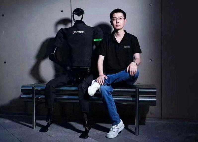 宇树科技创始人王兴兴。(取材自21世纪经济报导)
