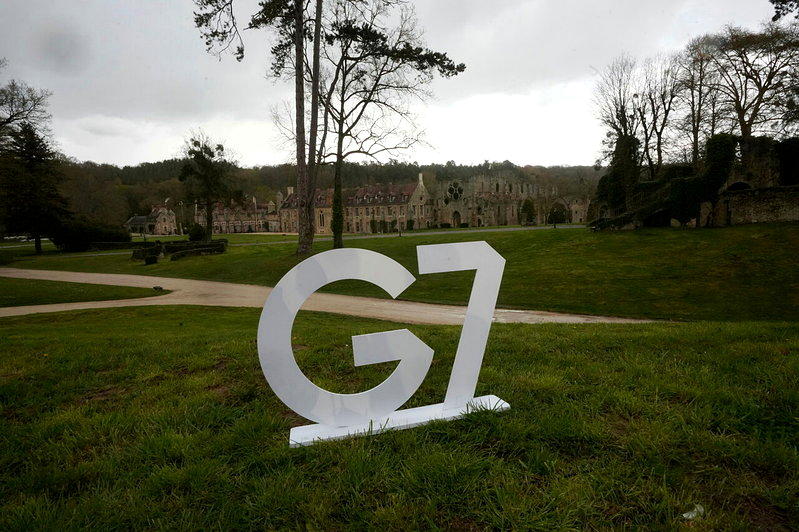 随公债殖利率攀升,G7的财政压力日增。(美联社)