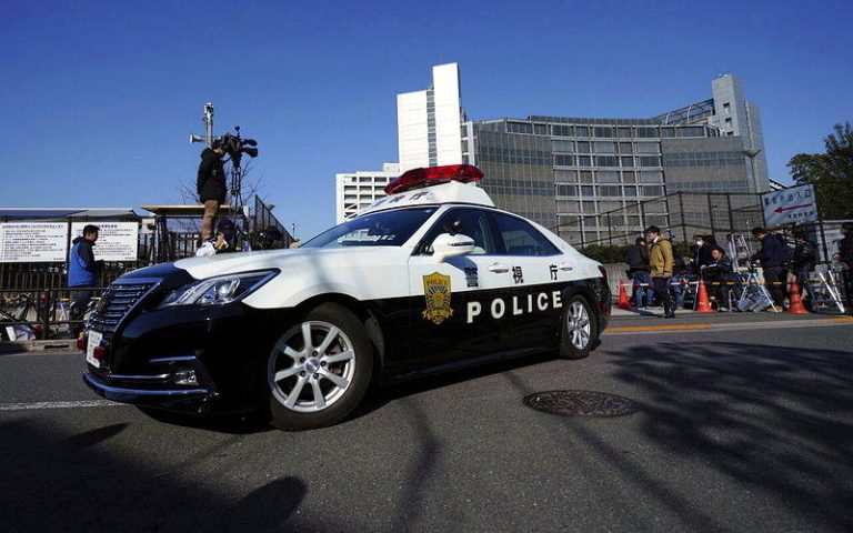 台男涉在日本当车手 冒充警察骗走老妇400万日圆 图为日本警察警车。示意图(美联社)