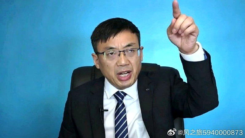 考研名师汤家凤呼吁取消英语主科地位。(取材自微博)