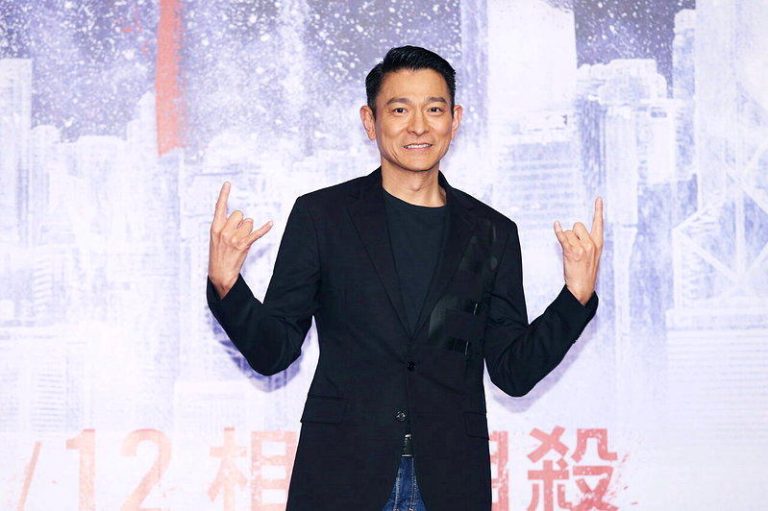 刘德华7年前来台宣传电影，跟现在一样帅气。（本报数据照片）
