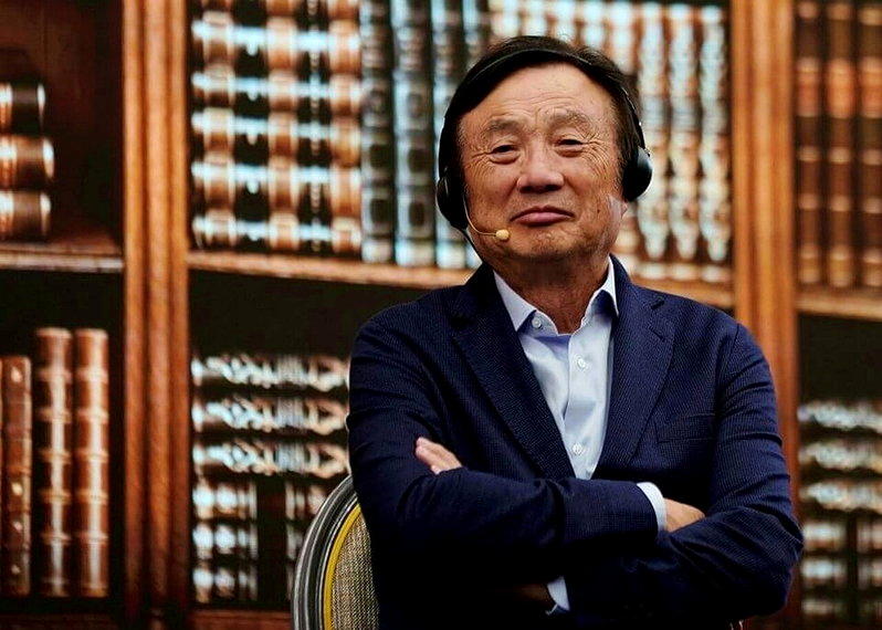 华为创办人任正非。(路透)