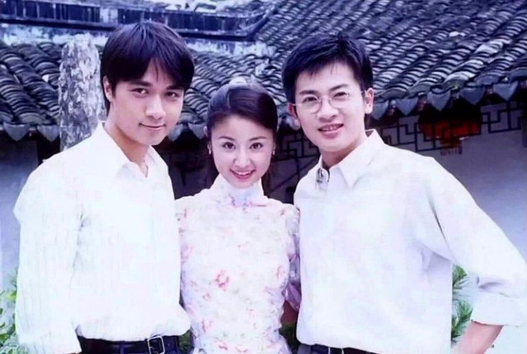 「情深深雨蒙蒙」掀回忆杀 林心如携手2大咖少了赵薇 古巨基(左起)、林心如、苏有朋当年演出「情深深雨蒙蒙」。(图/截自林心如脸书)