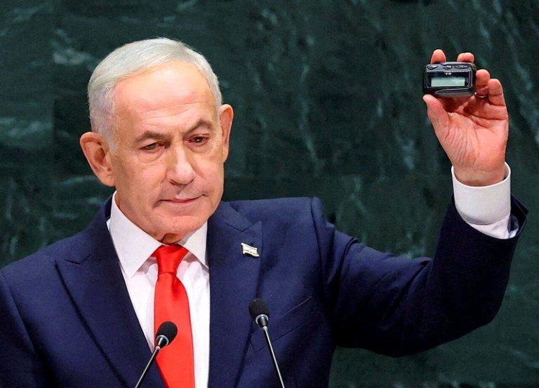 以色列总理内唐亚胡（Benjamin Netanyahu）。路透