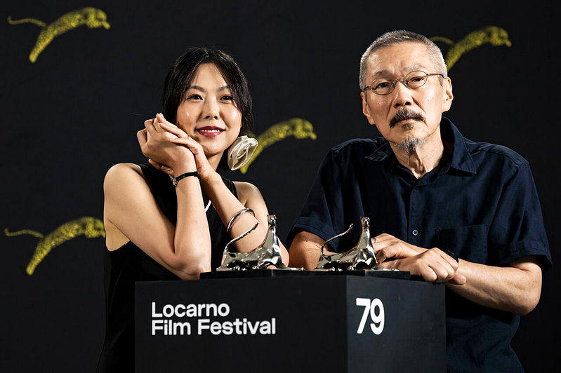 金珉禧和洪尚秀以「无处安放我的双眼」获得影后和最佳导演肯定。欧新社