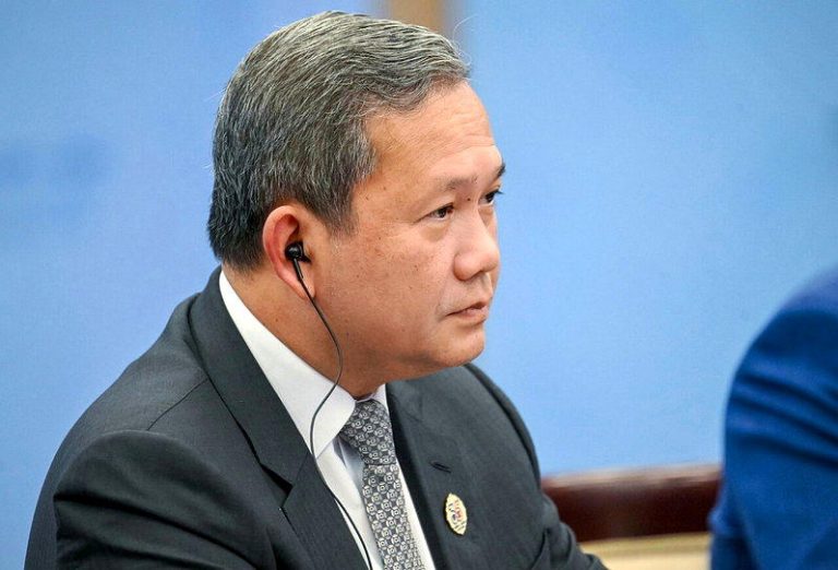 柬埔寨总理:电诈重创国家形象 将重塑国际信心 柬埔寨总理洪马内。(欧新社档案照)