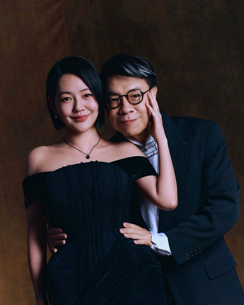 小S和蔡康永。图/摘自脸书