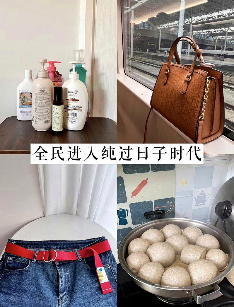 网民晒出自己作为「纯过日子人」的一天。(取材自小红书)