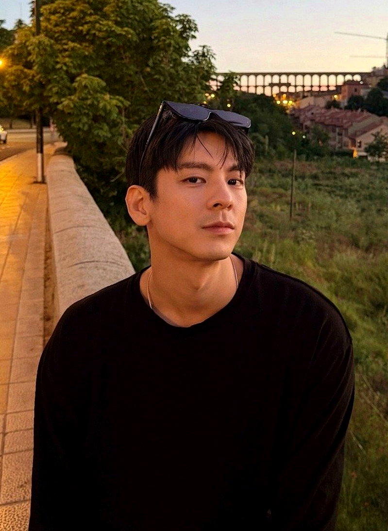林柏宏(图)前不久接棒陈柏霖加入旅行节目。(取材自微博)