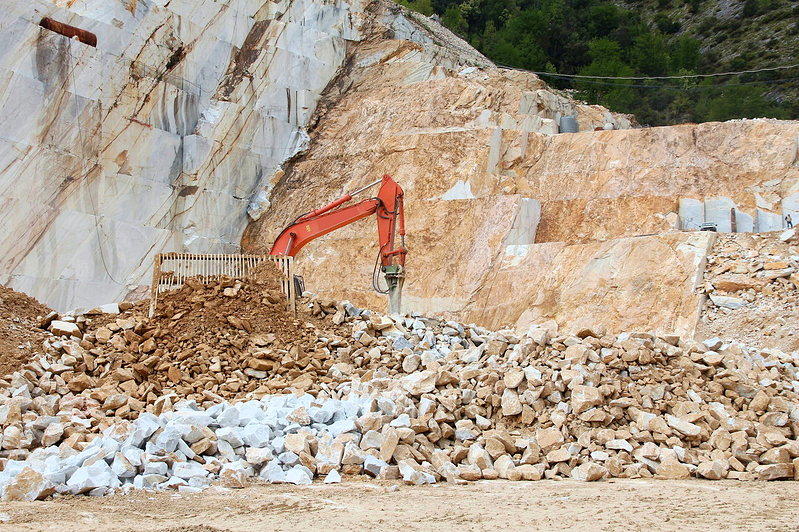 图为意大利卡拉拉(Carrara)的大理石采石场。(图/123RF)