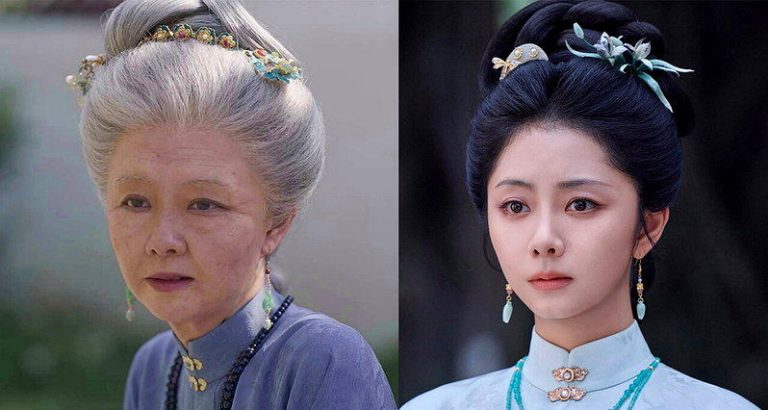 撕甜妹标签 谭松韵耗6小时化老年妆 80岁脸孔满满细节 谭松韵在「兰香如故」中,从16岁少女一路演到80岁。(取材自微博)