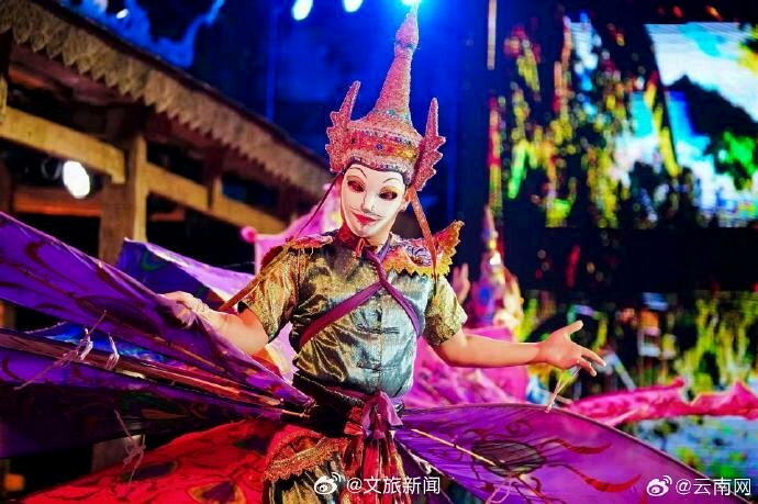 傣族神鸟舞。（取材自云南网）