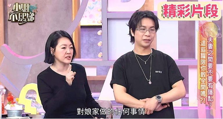 小S（左）直言不喜欢老公插手管她娘家的事。图／摘自「小姐不熙娣」YT