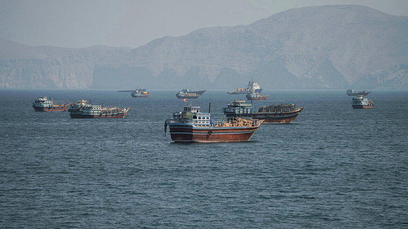 荷莫兹海峡。(路透)