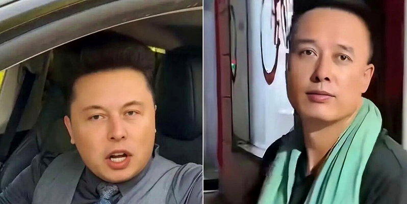 左：马一龙、右：马建平。(取材自微博)