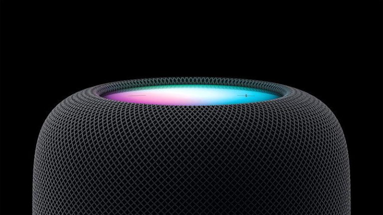 苹果传推HomeView 搭HomePod mini、Apple TV抢攻智能家庭 新版HomePod mini将搭载S10芯片,支持Siri AI。(美联社)