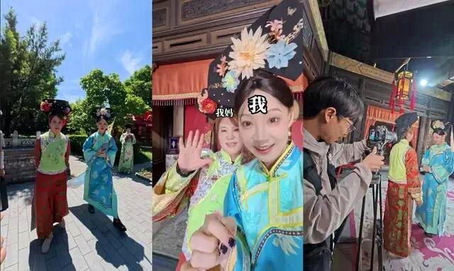高搞搞和妈妈在片场留下了特别的回忆。(取材自微信公众号「每日人物」／讲述者供图)