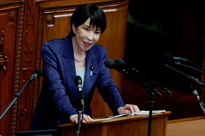 日本首相高市早苗。 (路透)
