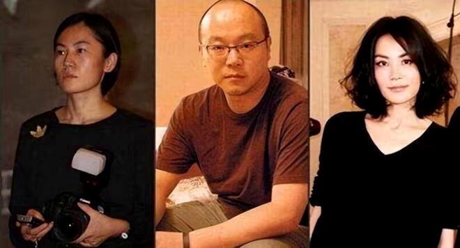由左至右分别为摄影师高原、音乐人窦唯以及歌手王菲。(取材自微博)
