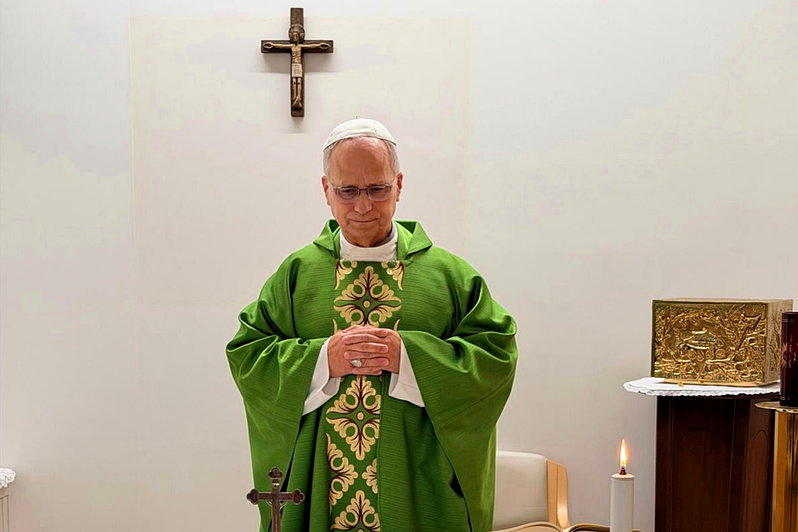 教宗良十四世(Pope Leo XIV)。(美联社)