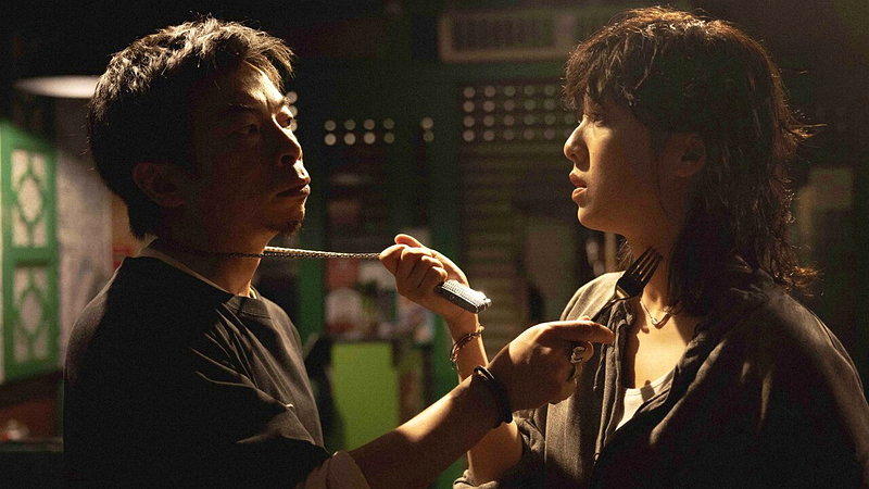 「善男信女」杨伟伦(左)与钟雪莹角逐金马帝后。(图/光年映画提供)