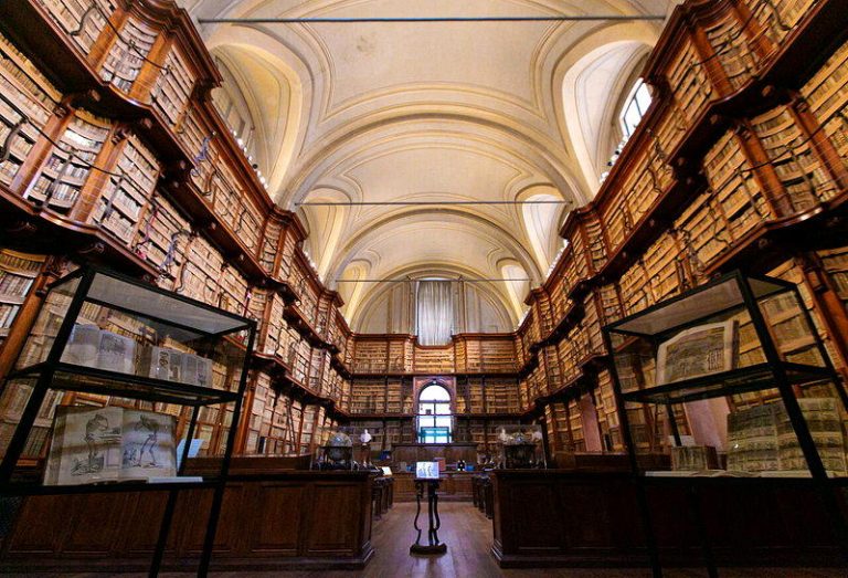 全球最古老的公共图书馆之一安吉利卡图书馆（Biblioteca Angelica...