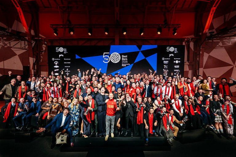 2026年度「全球50最佳酒吧」榜单在意大利米兰揭晓。图／The 50 Best...
