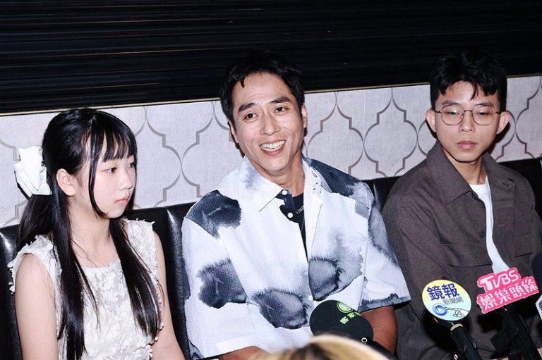 蔡康永传遭中国封杀 庄凯勋吁别因害怕而噤声 林呈恩(左起)、庄凯勋、导演朱平聊拍摄「都市开基祖」。记者王聪贤/摄影
