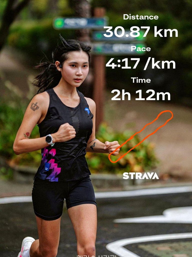 25岁的韩国网红柳智媛在比赛中猝逝。（取材自mta1n_0ne IG）